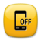 Mobile Phone Off emoji on LG